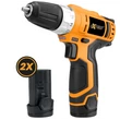 Akkumulátoros fúró és csavarozó, 12V MAX Lithium, 2 akkumulátor
