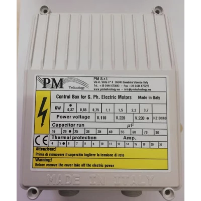 Indító doboz - PM C BOX - 2,2kW - búvárszivattyúhoz